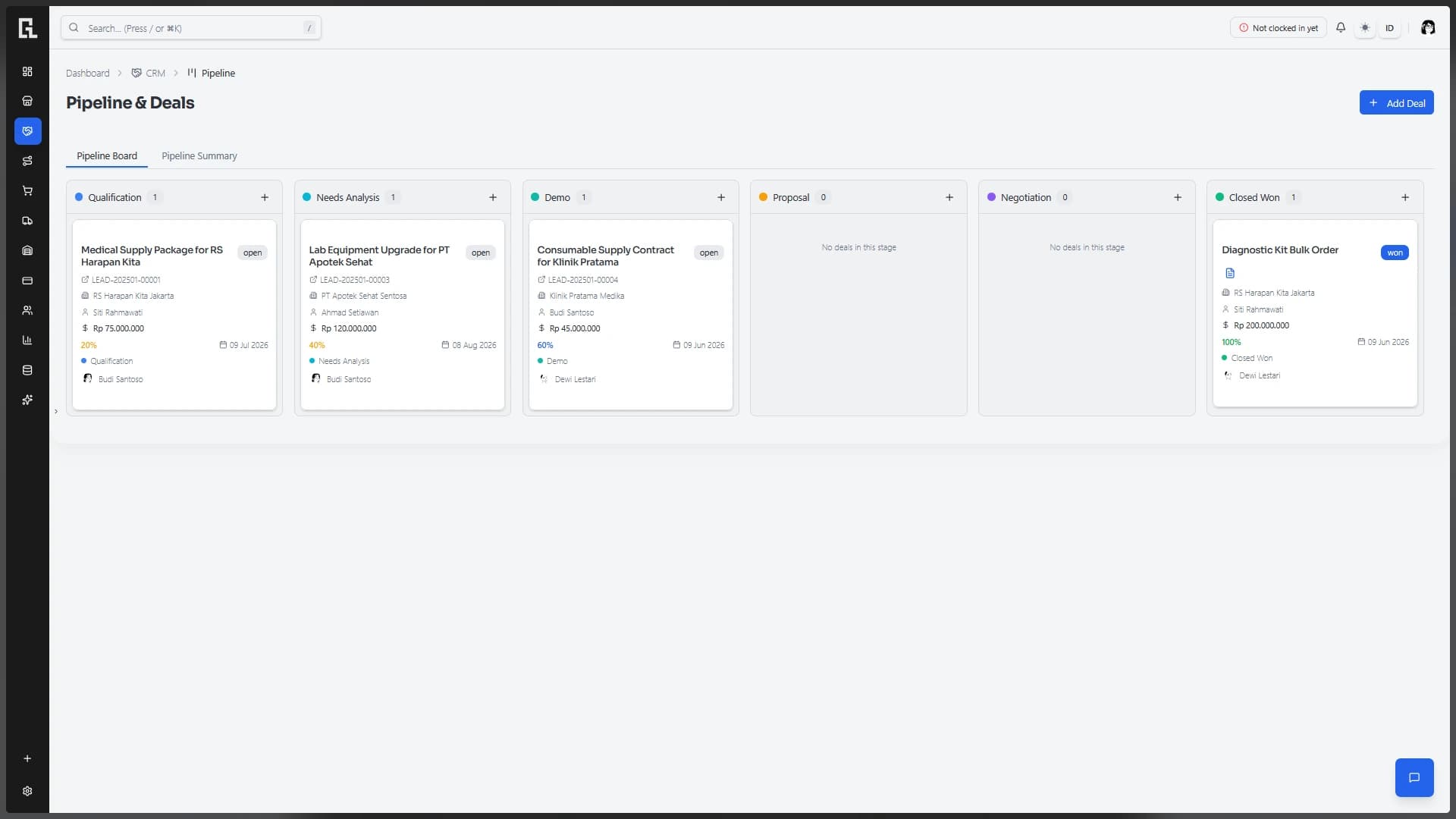 CRM Pipeline